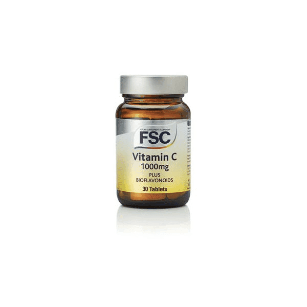 FSC (The Food Supplement Company) Vitamin C 1000mg Plus Bioflavonoids 30s