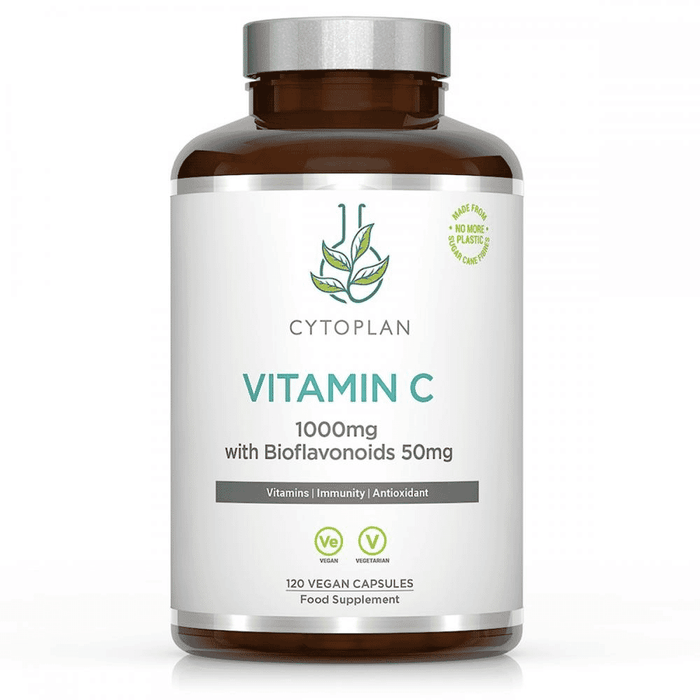 Cytoplan Vitamin C 1000mg with Bioflavanoids 50mg 120s