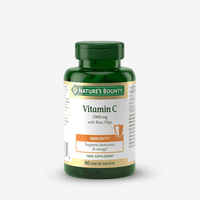 Nature's Bounty Vitamin C 1000mg with Rose Hips 60s