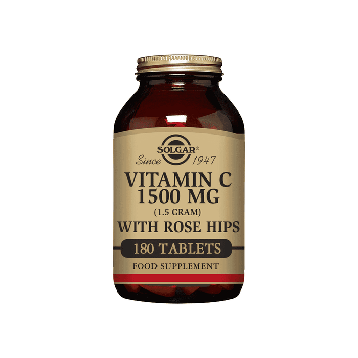 Solgar Vitamin C 1500mg with Rose Hips 180s