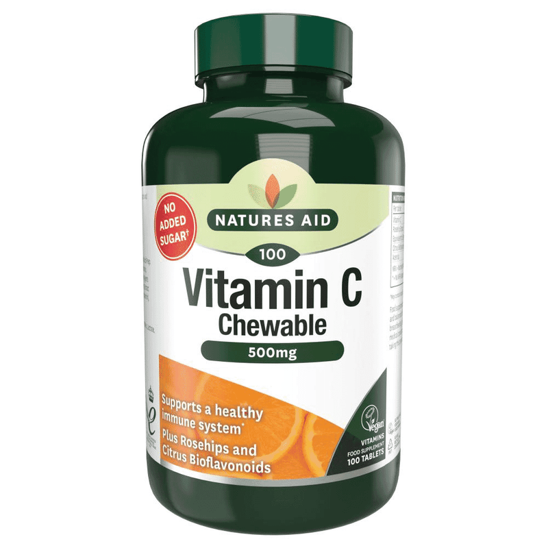 Natures Aid Vitamin C Chewable (500mg) 100s