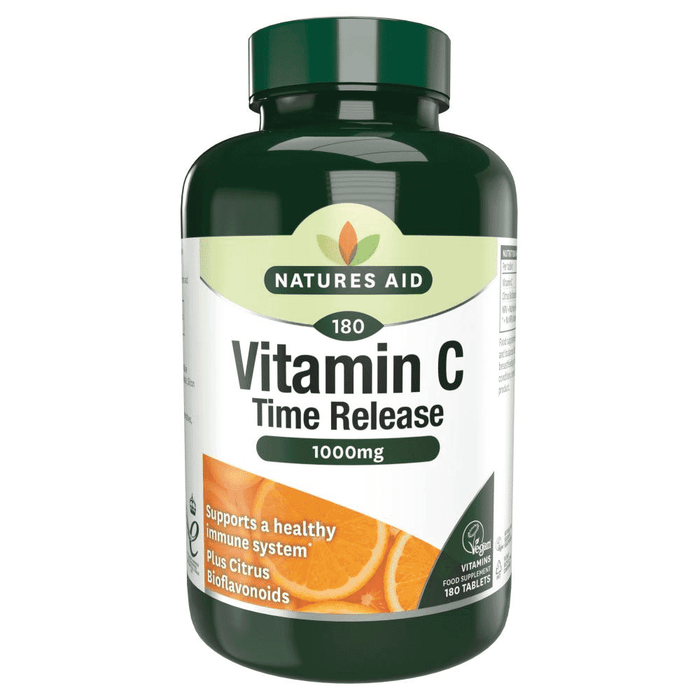 Natures Aid Vitamin C Time Release (1000mg) 180s