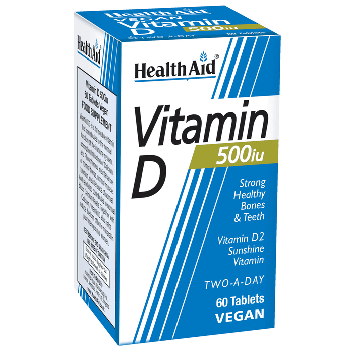 Health Aid Vitamin D 500iu 60s