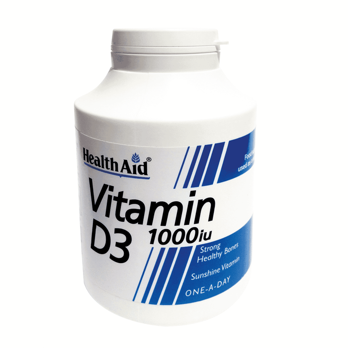 Health Aid Vitamin D3 1000iu  1000s