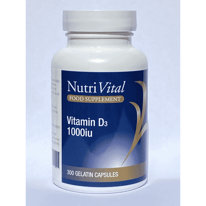 Nutrivital Vitamin D3 1000IU 300s