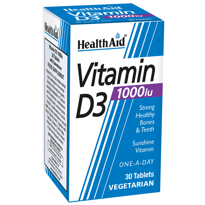 Health Aid Vitamin D3 1000iu 30s