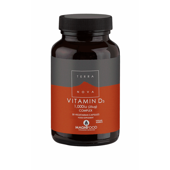 Terranova Vitamin D3 1000iu Complex 50s