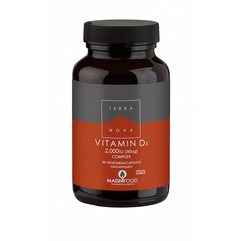 Terranova Vitamin D3 2000iu Complex 50s