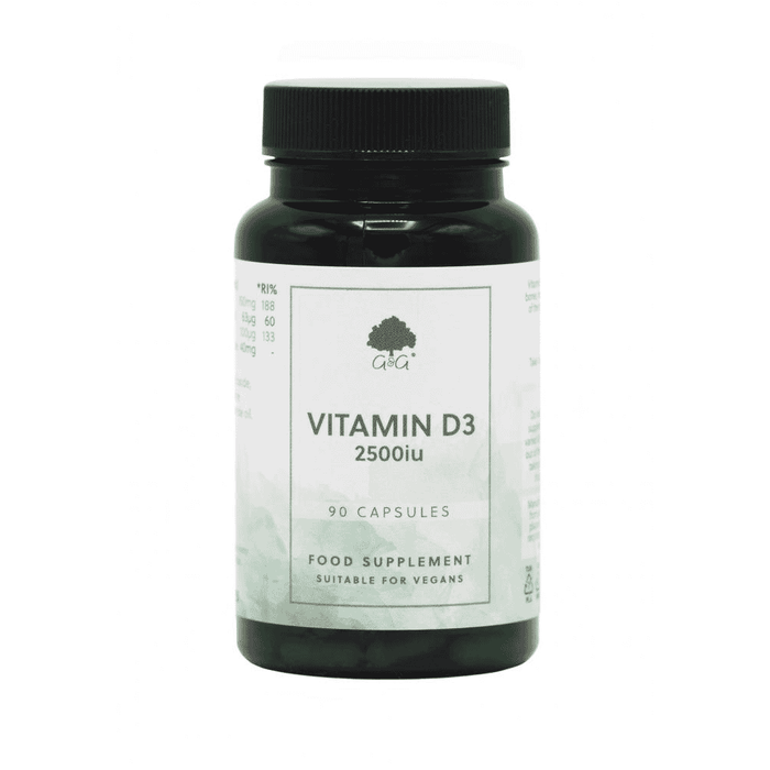 G&G Vitamins Vitamin D3 2500iu 90s