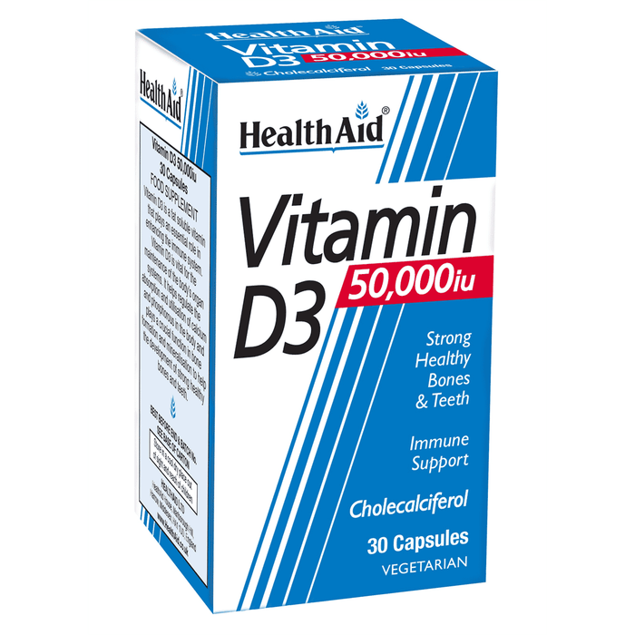 Health Aid Vitamin D3 50,000iu 30s