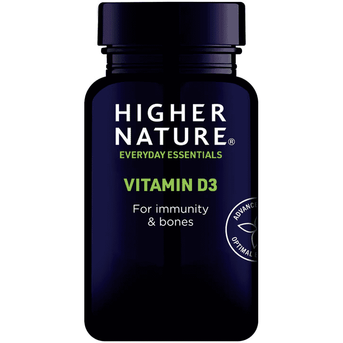 Higher Nature Vitamin D3 (500iu) 120s