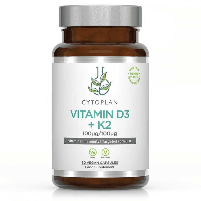 Cytoplan Vitamin D3 + K2 (Vegan) 60s