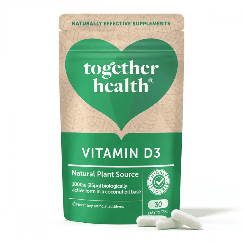 Together Health Vitamin D3 Natural Plant Source 30s