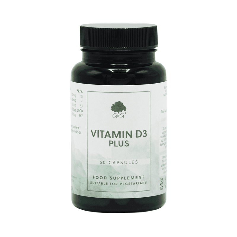 G&G Vitamins Vitamin D3 Plus 60s