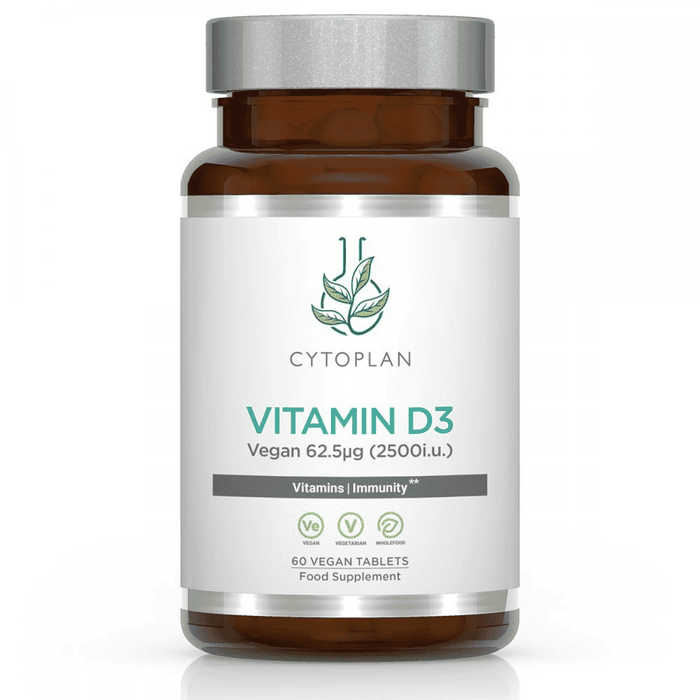 Cytoplan Vitamin D3 Vegan 62.5ug  60s