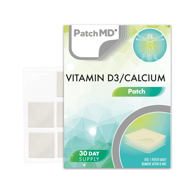 PatchMD Vitamin D3/Calcium Topical Patch 30s