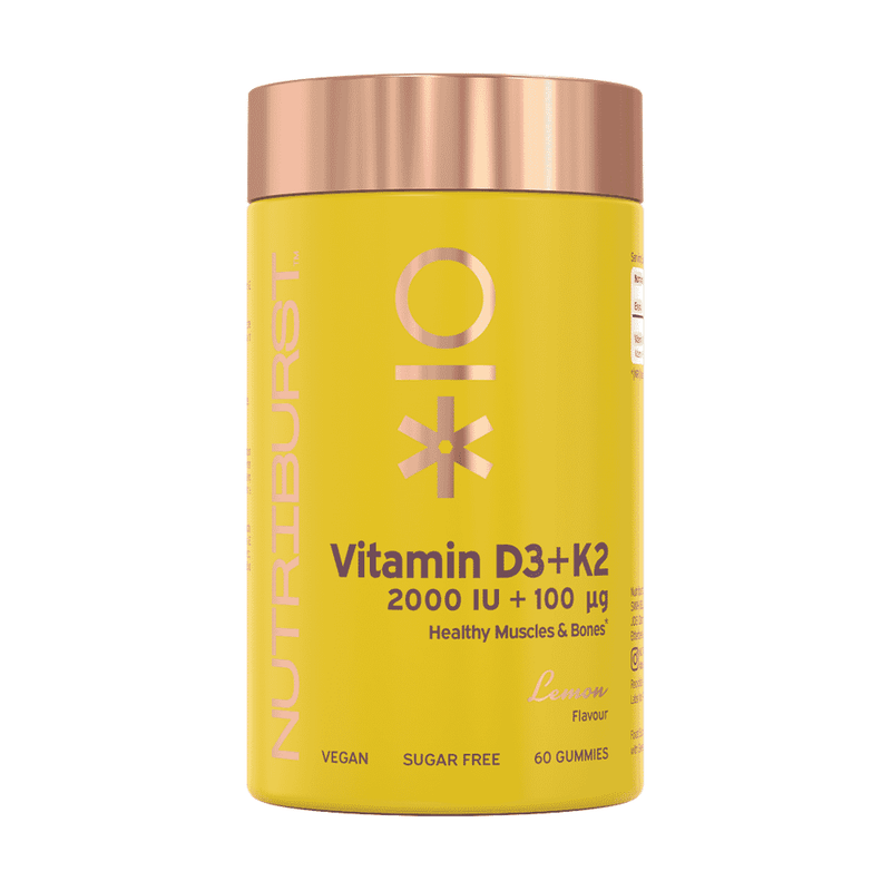 Nutriburst Vitamin D3+K2 2000 IU + 100 ug 60s
