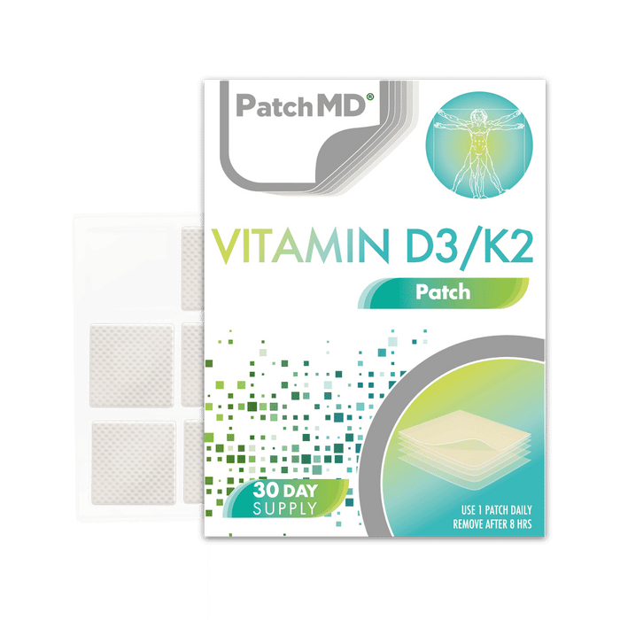 PatchMD Vitamin D3/K2 Topical Patch 30s