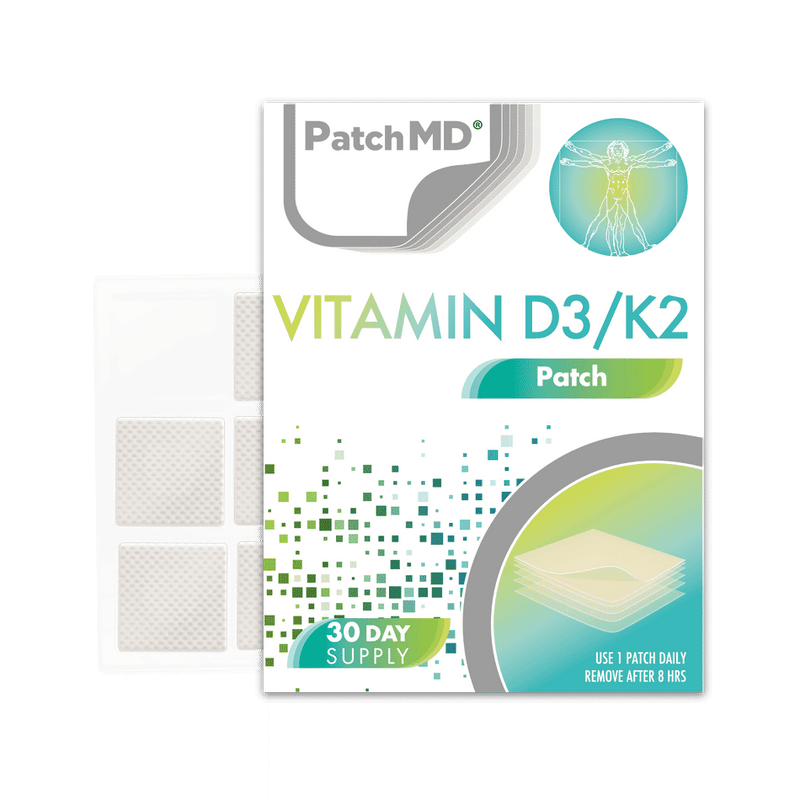 PatchMD Vitamin D3/K2 Topical Patch 30s