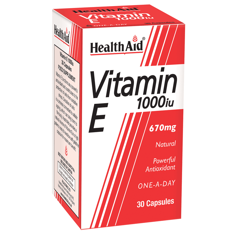 Health Aid Vitamin E 1000iu 30s