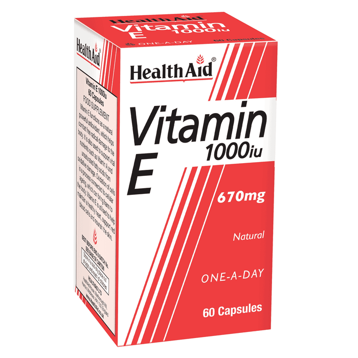 Health Aid Vitamin E 1000iu 60s