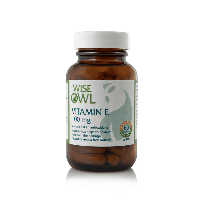 Wise Owl Vitamin E 100mg 60s