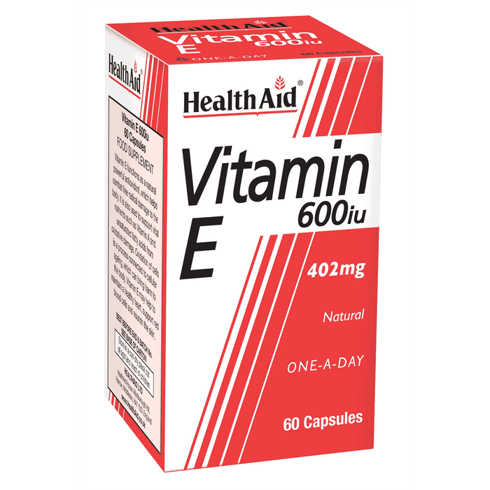 Health Aid Vitamin E 600iu 60s