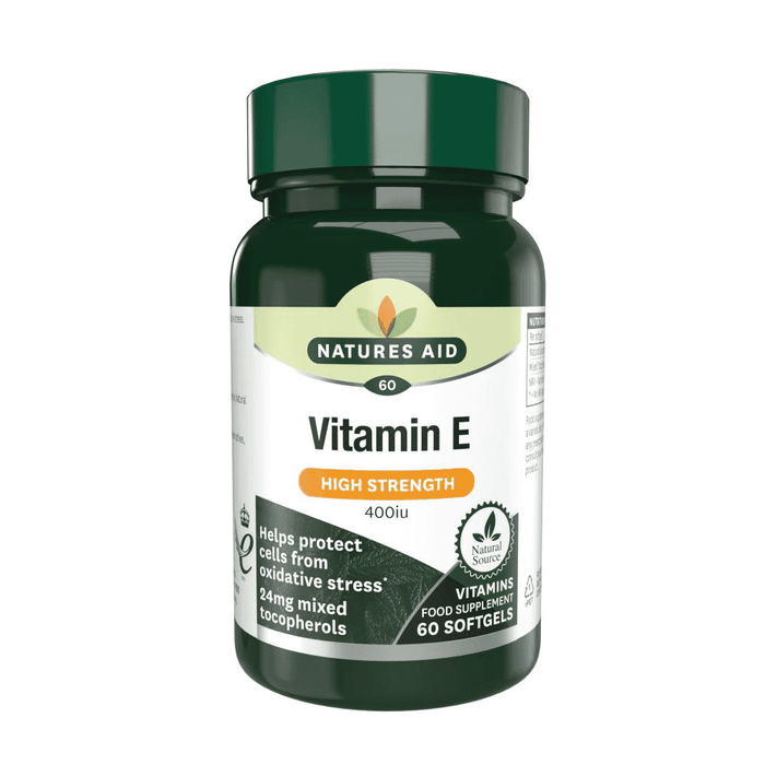 Natures Aid Vitamin E (High Strength) 400iu 60s