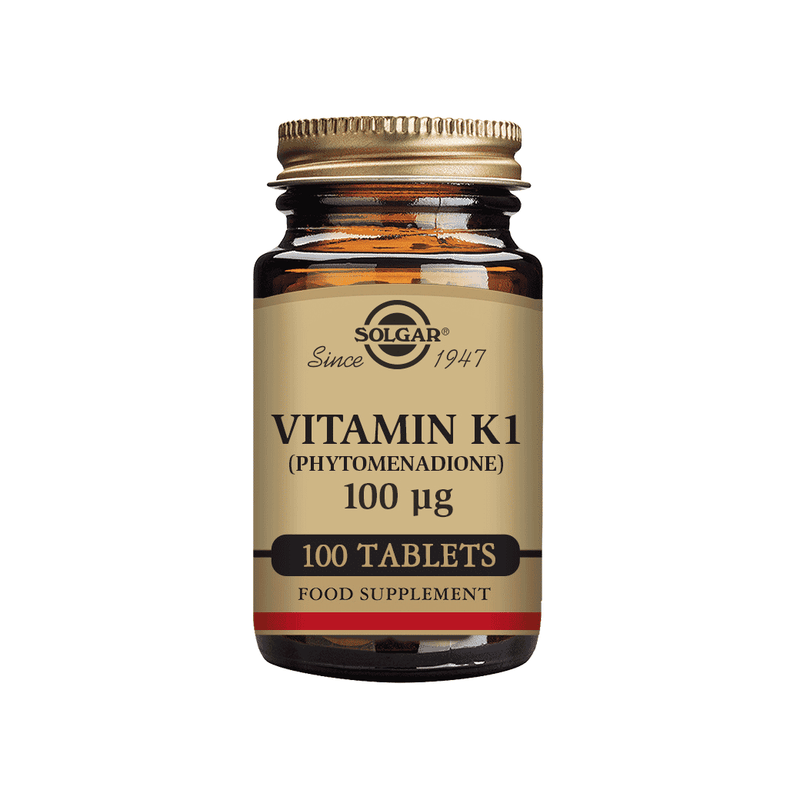 Solgar Vitamin K1 (Phytomenadione) 100ug 100s