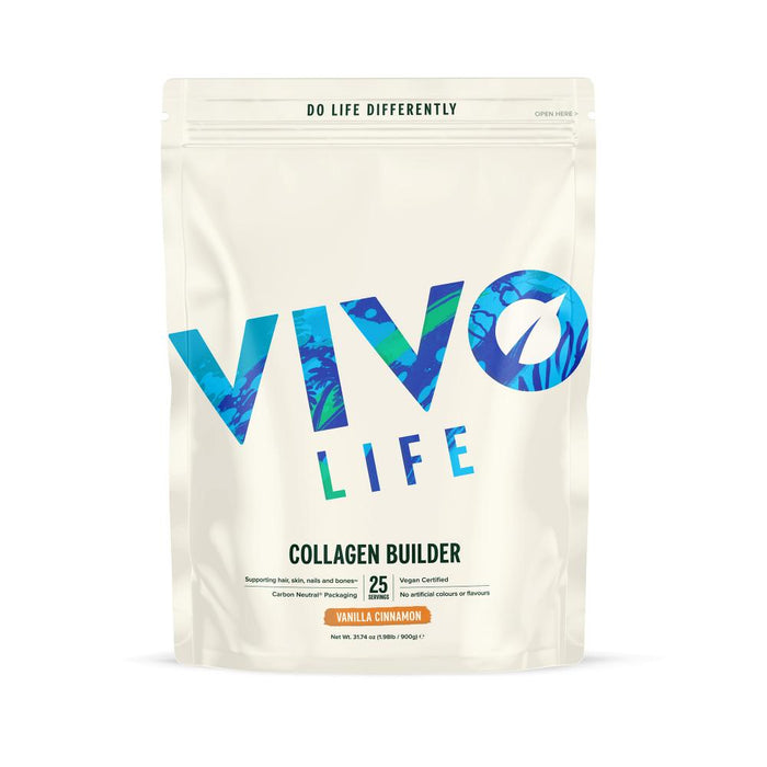 Vivo Life Collagen Builder Vanilla Cinnamon 900g - Dennis the Chemist