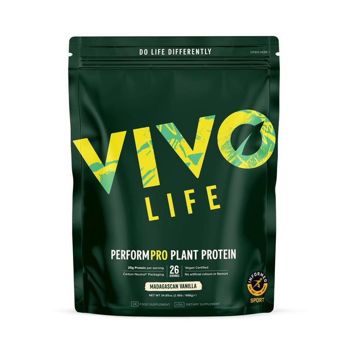 Vivo Life Perform PRO Plant Protein Madagascan Vanilla 936g