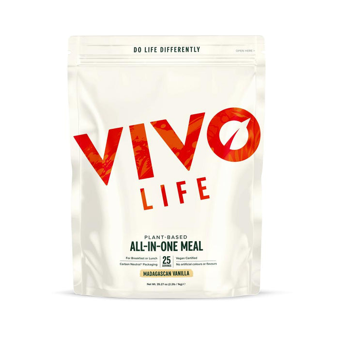 Vivo Life All-In-One Meal Madagascan Vanilla 1kg - Dennis the Chemist