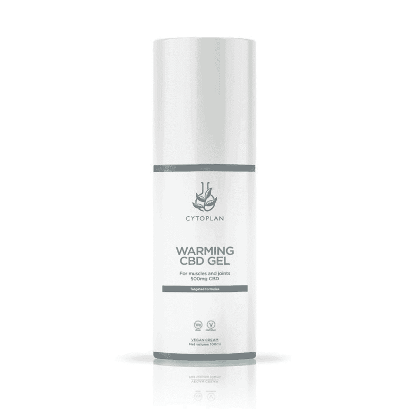 Cytoplan Warming CBD Gel 500mg CBD 100ml