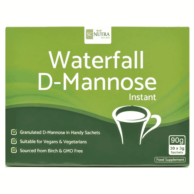 Sweet Cures Waterfall D-Mannose Instant 30 x 3g Sachets