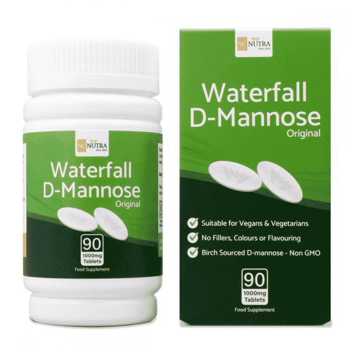 Sweet Cures Waterfall D-Mannose Original 1000mg 90s