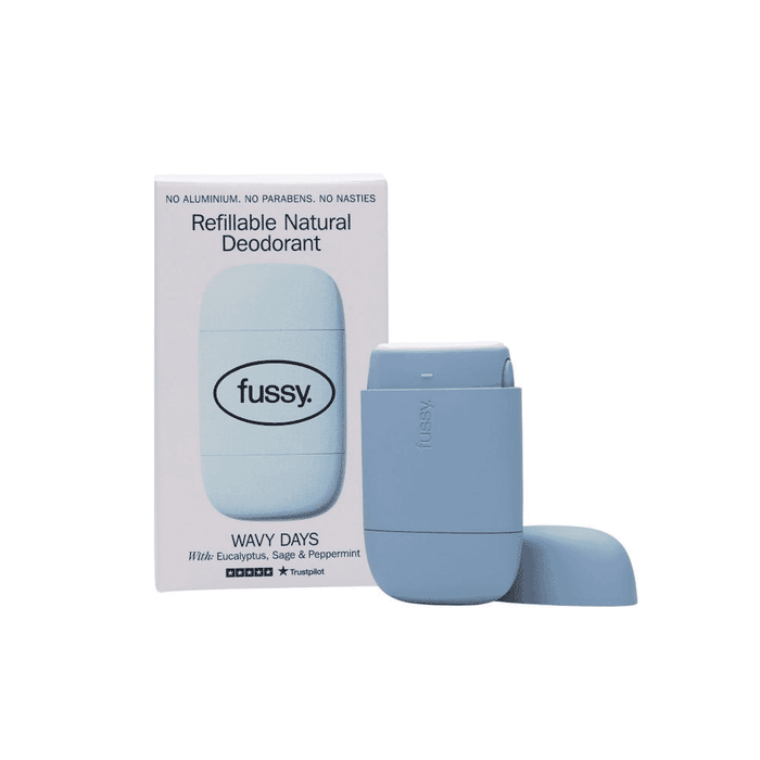 Fussy Wavy Days Refillable Natural Deodorant Starter Pack 40g
