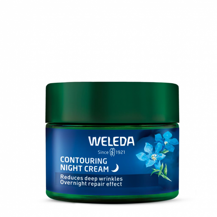 Weleda Contouring Night Cream Blue Gentian & Edelweiss 40ml - Dennis the Chemist