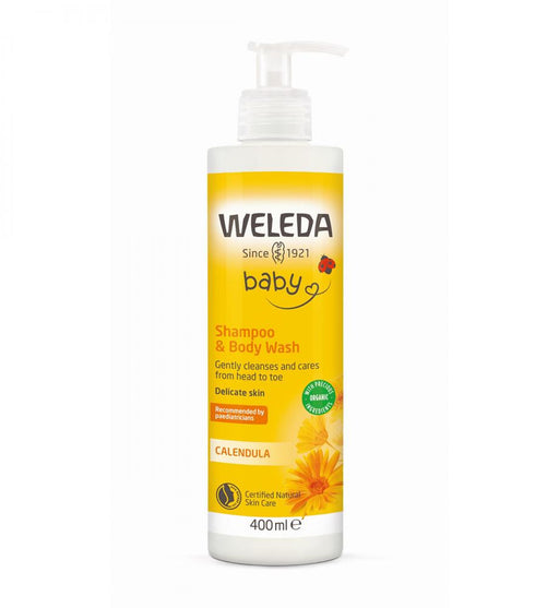 Weleda Baby Shampoo & Body Wash Calendula 400ml - Dennis the Chemist