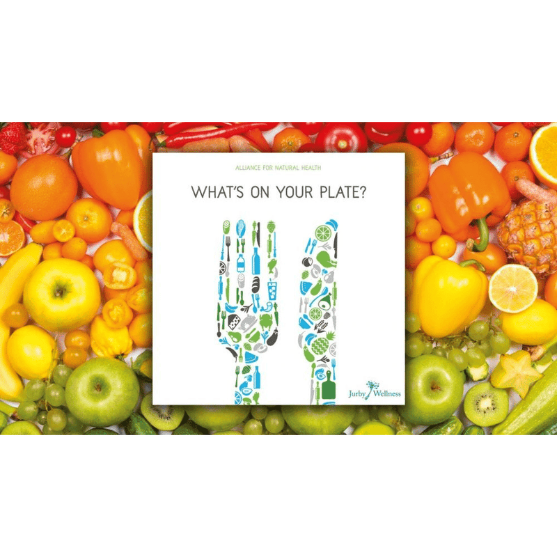 Alliance For Natural Health What's On Your Plate? Leaflet (Pack of 25)
