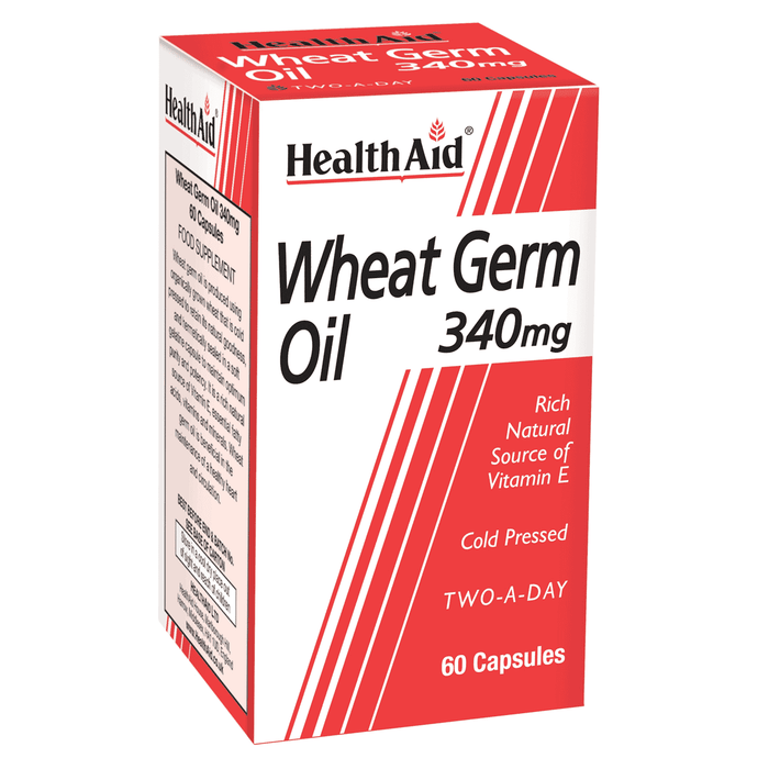 Health Aid Wheat Germ Oil 340mg 60s