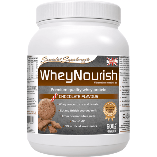 Specialist Supplements WheyNourish Chocolate 600g - Dennis the Chemist