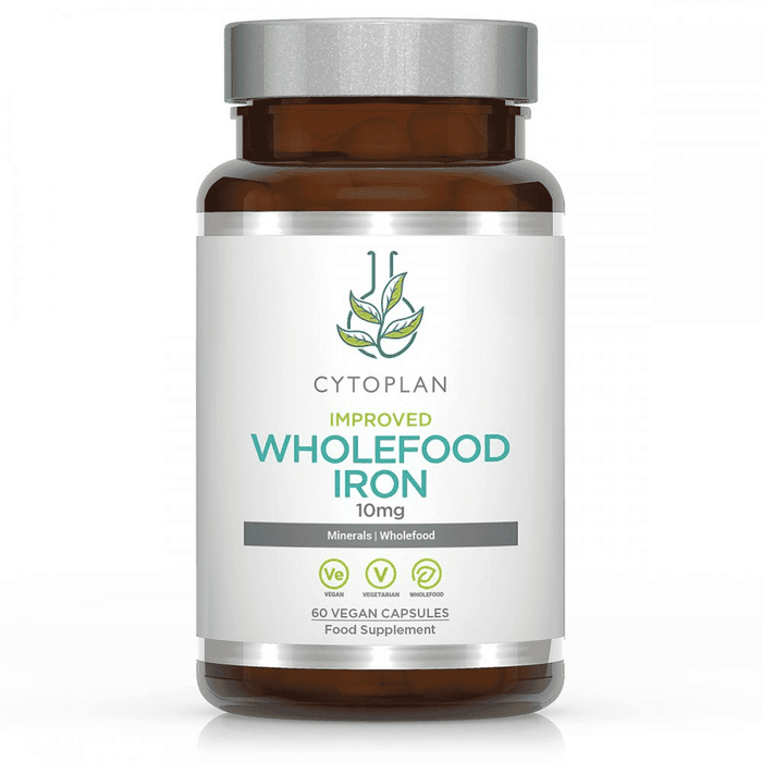 Cytoplan Wholefood Iron 10mg 60s