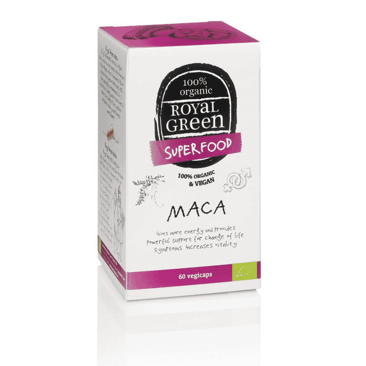 Royal Green Wholefood Maca 60s