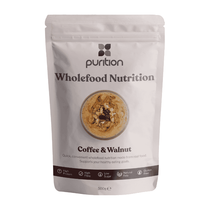 Purition Wholefood Nutrition Coffee & Walnut 500g