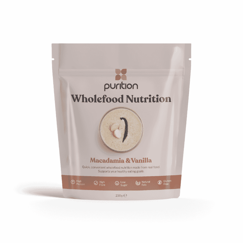 Purition Wholefood Nutrition Macadamia & Vanilla 250g