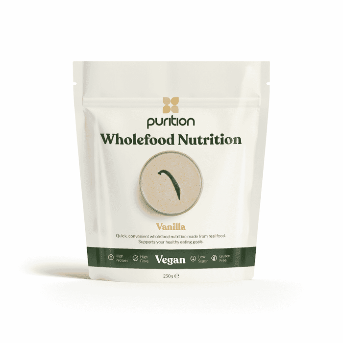 Purition Wholefood Nutrition Vanilla Vegan 250g