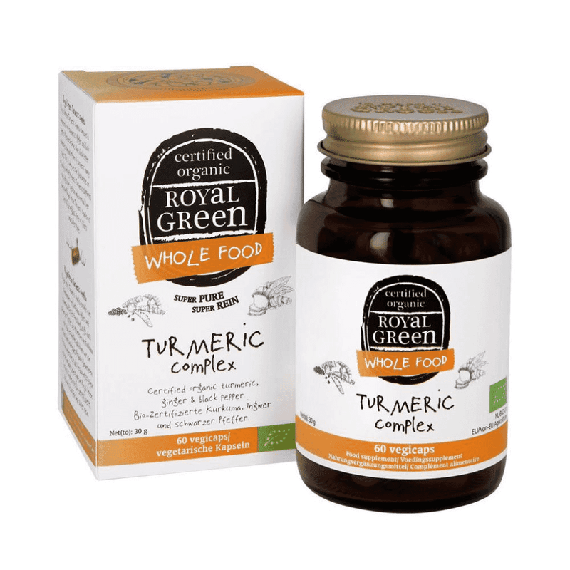 Royal Green Wholefood Turmeric Complex 60s