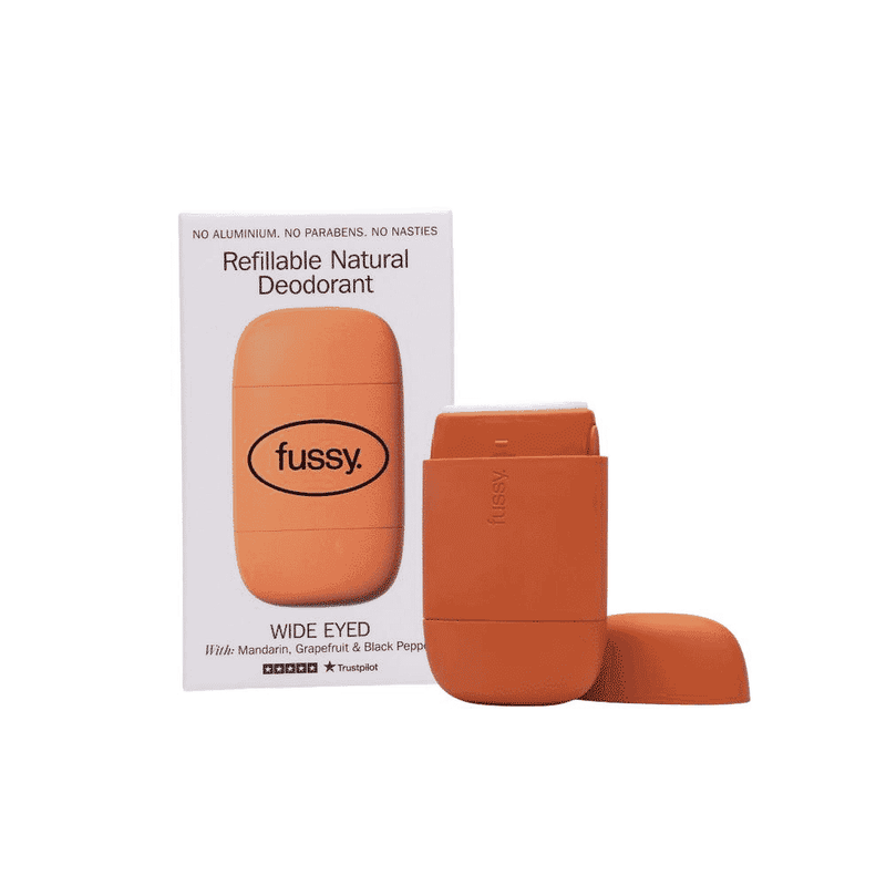 Fussy Wide Eyed Refillable Natural Deodorant Starter Pack 40g