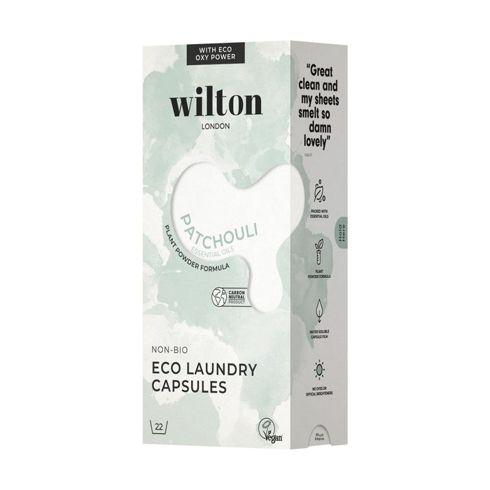 Wilton Eco Laundry Capsules Non-Bio Patchouli 22x20g - Dennis the Chemist