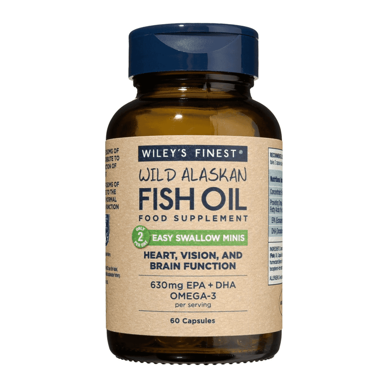 Wiley's Finest Wild Alaskan Fish Oil Easy Swallow Minis 60s